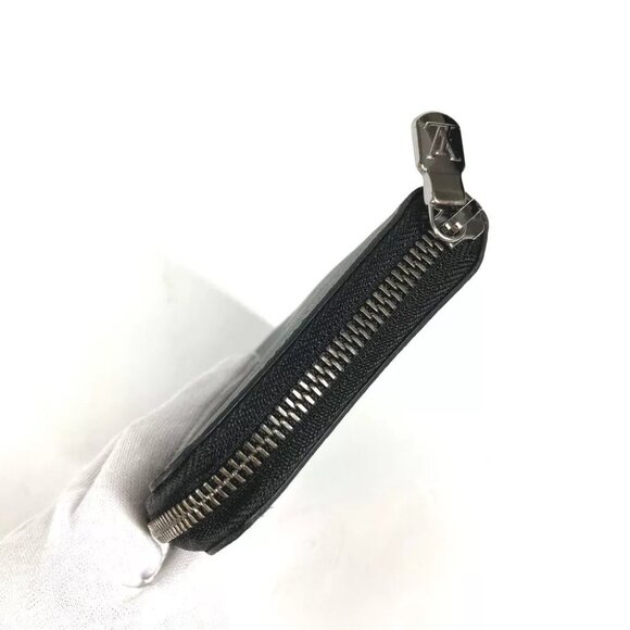 LOUIS VUITTON MonogramEclipse Zippy Wallet Vertical Zip Around Long Wallet - Picture 3 of 13